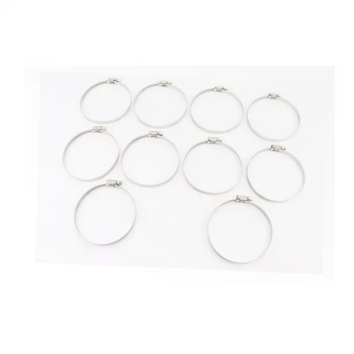 Хомут затяжной 80-100x9мм, к-кт 10шт DIN3017, Метизи, YQ-704087