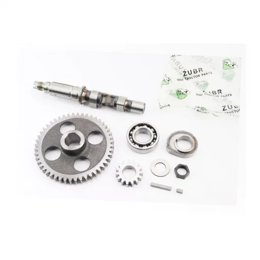 Распредвал+шестерня Z-15, d-20мм+шестерня Z-48, d-24мм+кулачок+подшипник 6205 R175A/R180NM, D175/180N, YQ-603009