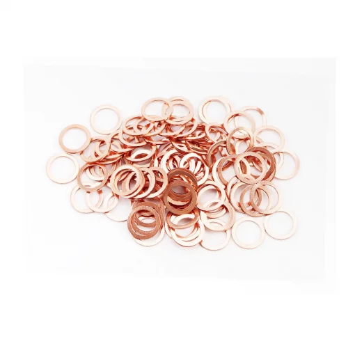 Шайба мідна 10x14x1мм DIN7603A, к-кт 100шт, Метизи, YQ-704067