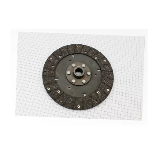 Диск сцепления, D-228мм, d-25мм, Z-15 к однодисковой корзине Jinma 200/204/240/244 (JY250.21.011), Jinma, YQ-620055
