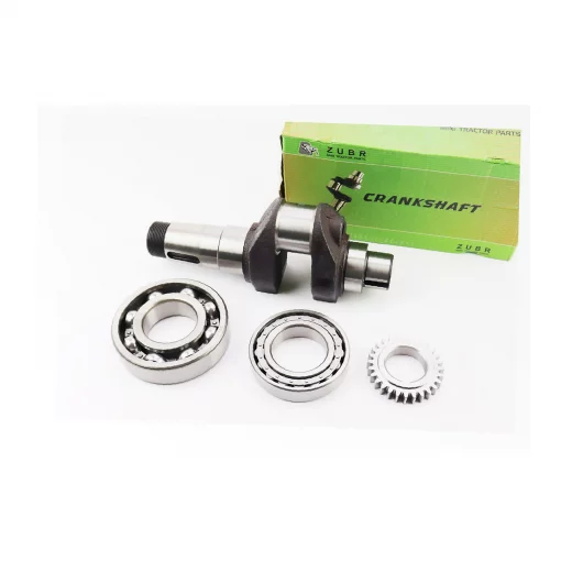 Коленвал R185N/R190N (Dболта-М12x1,5, Dшейки-52мм, H-105мм)+подшипники+шестерня, D190/195N, YQ-604544