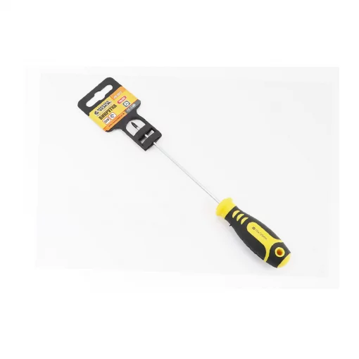 Отвёртка магнитная Y0x125мм, рукоятка с TPR покрытием (49-1012), Ручний інструмент, YQ-702008