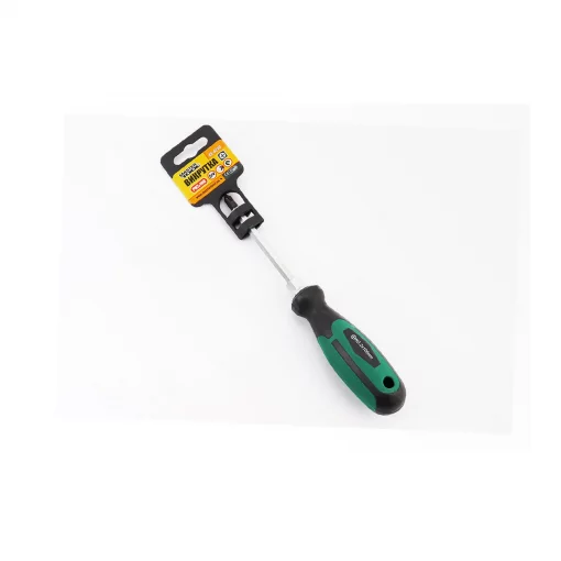 Викрутка магнітна хрестова HEX РН2x100мм, рукоятка з TPR покриттям (45-8210), Ручний інструмент, YQ-702028