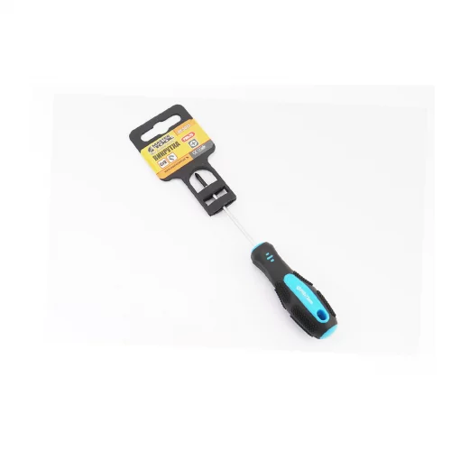 Викрутка магнітна хрестова PH0x 75мм, рукоятка з TPR покриттям (48-5075), Ручний інструмент, YQ-702030