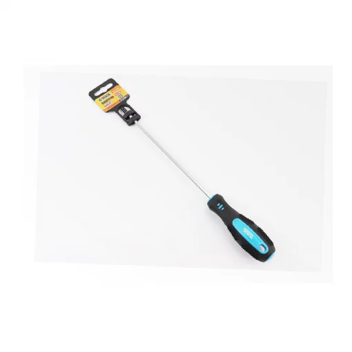 Викрутка магнітна хрестова PH2x200мм, рукоятка з TPR покриттям (48-5220), Ручний інструмент, YQ-702036