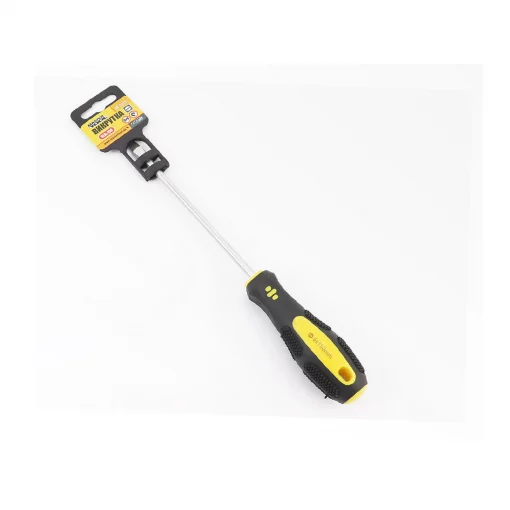 Викрутка магнітна шліцева SL6x150мм, рукоятка з TPR покриттям (48-5615), Ручний інструмент, YQ-702045