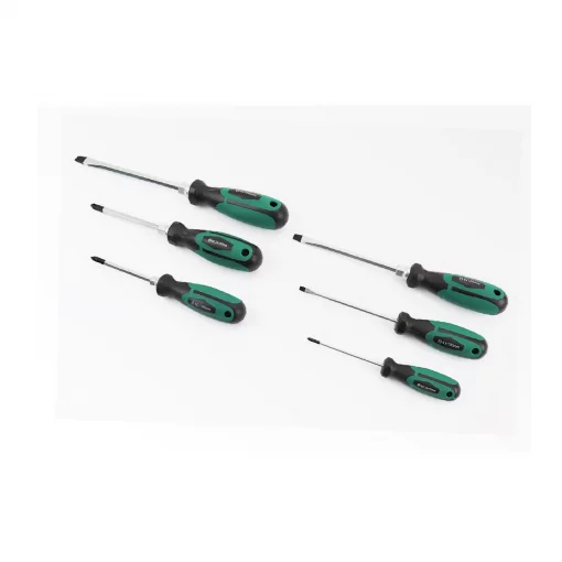 Викрутки магнітні HEX набір 6шт PH0x75мм PH1x80мм PH2x100мм SL4x100мм SL6x125мм SL8x150мм (40-1152), Ручний інструмент, YQ-702052
