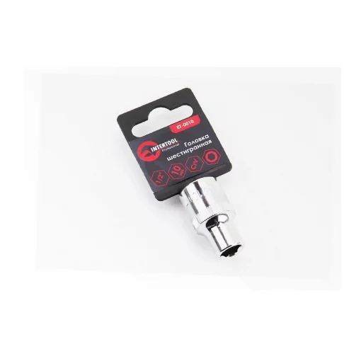 Головка торцевая 6-гранная 1/2" 10x38мм CrV (ET-0010), Ручний інструмент, YQ-702116