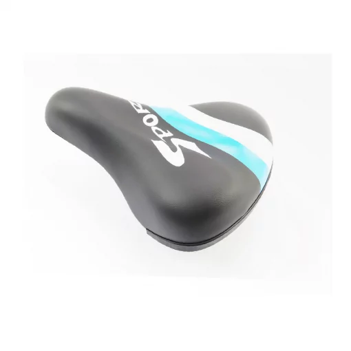 Сиденье CHILD 210x150мм, чёрно-сине-белое SPORT AZ-272BF, ВЕЛОЗАПЧАСТИНИ, YQ-411241