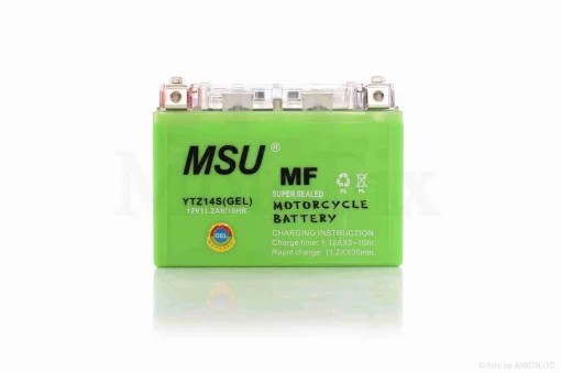 Акумулятор GEL 12V 11.2A 150-87-111mm YTZ14S "MSU" (підходить на котли, 2026), QT-011633