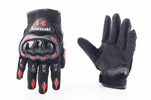 Перчатки мотоциклетні XL-Чорно-Червоні, FIX-210634