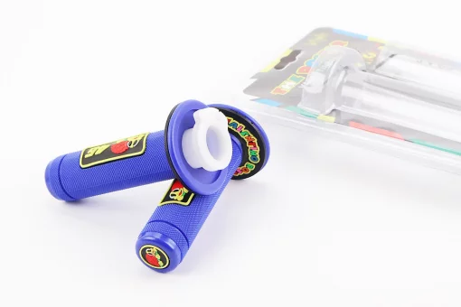 Рукоятка керма лів./пр. к-кт із вставкою, сині, FIX-210807