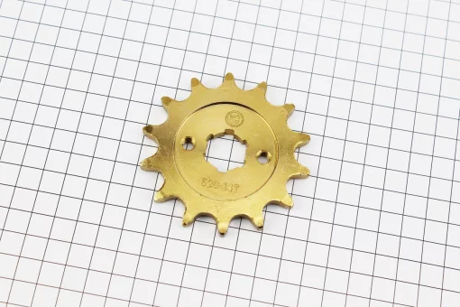 Звезда передняя CG/CB-520H-14T (шлиц 4мм) GOLD, FIX-321620