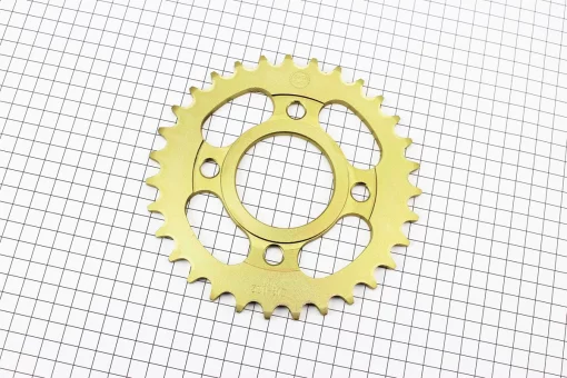 Зірка задня 520-31T - d=58; 4відп.*90mm GOLD, FIX-324532
