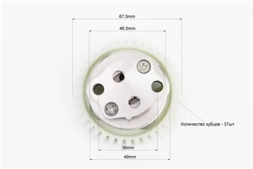 Насос масляний з шестернею 37Т СВ, FIX-998285