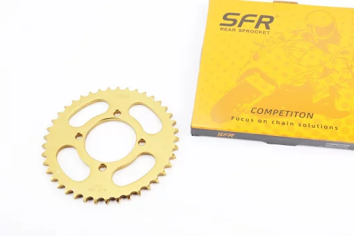 Звезда задняя RS125 - 428-41T - d=64; 4отв.*80mm GOLD, FIX-997937